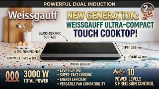 Weissgauff WHI 3026 Touch: Induction Cooktop with Smart Features!