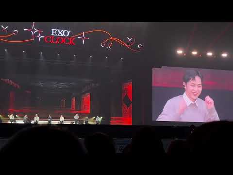 20230408 EXO' CLOCK 옵세션 멘트 2부 "시우민 옵세션 처음으로 쳤음" 4K - Obsession Ment Xiumin Dances to Obsession