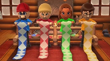 Wii Party U Superstar Battle - Mario vs Joost vs Araceli vs William