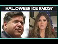 Illinois Governor Urges DHS to Halt ICE Raids During Halloween 🎃
