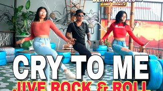 CRY TO ME REMIX (JIVE ROCK & ROLL) || LINE DANCE || CHOREO DENKA NDOLU || NIPA GOKA REMIX ||