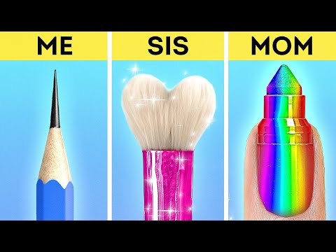 FAMILY DRAWING CHALLENGE || Who Draws Better? Amazing Art Hacks and Cool Gadgets by DrawPaw