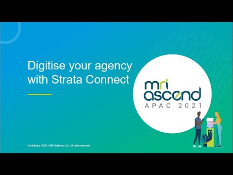 Digitise your agency with MRI Strata Connect
