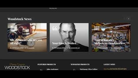 Woodstock   Electronics Responsive WooCommerce Theme