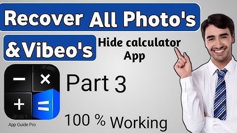 How To Recover Photo