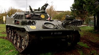 I drove a tank! - French APC "AMX 13 VTT"