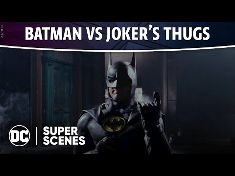 Batman (1989) - Vs. Joker's Thugs | Super Scenes | DC