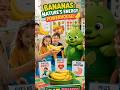 Bananas Are Radioactive?! 🍌☢️ (But Totally Safe!) #shorts