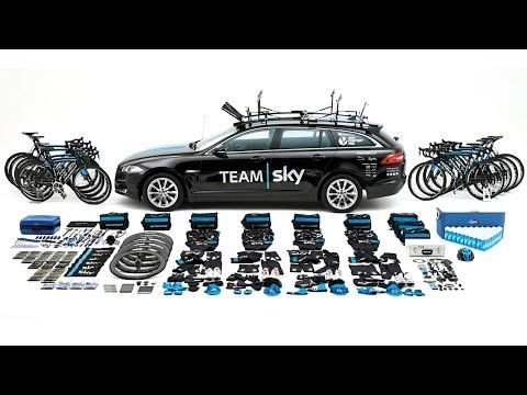 Video: Team Sky sal in wit jaag by die Tour de France