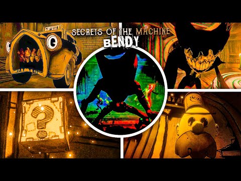 Bendy Secret of the Machine - All Endings (Full Walkthrough & Bright Mode)