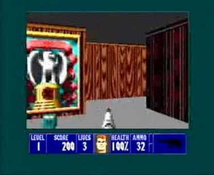 Wolfenstein 3D Acorn Games Video Archive A3010/TV Card
