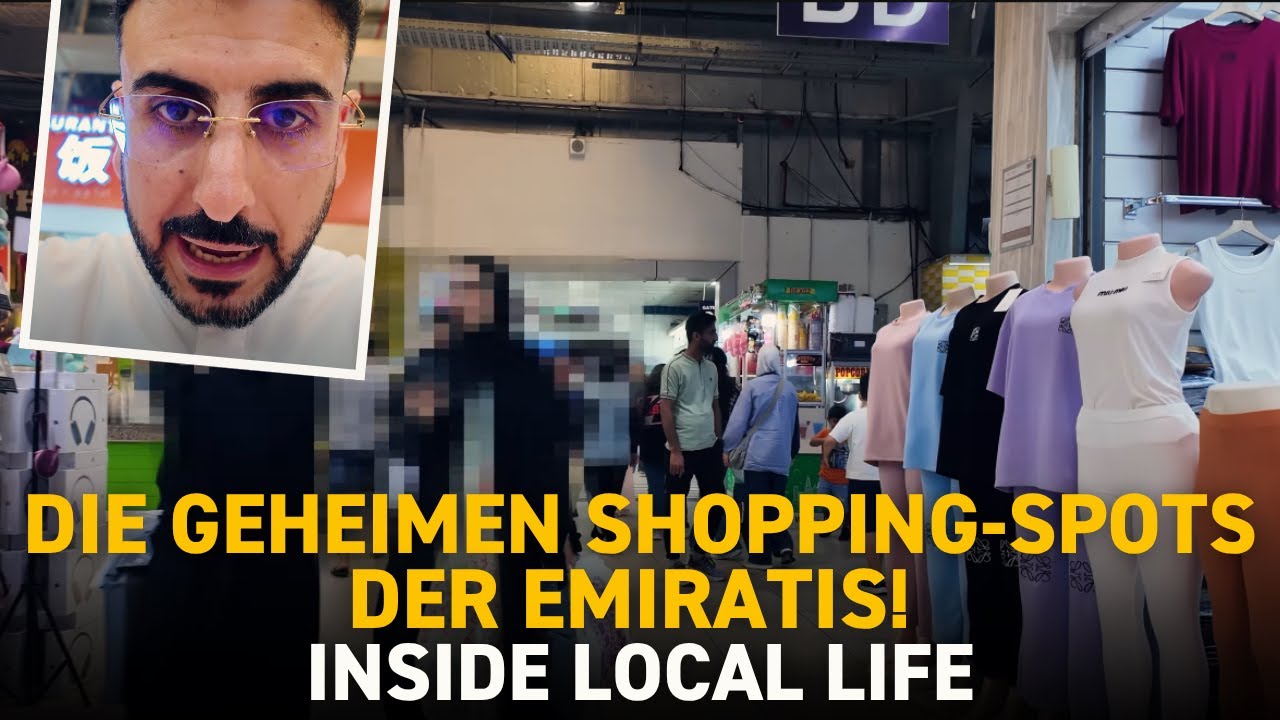 Inside Local Life! Wo shoppen eigentlich  Emiratis? Von DUBAI nach AJMAN!