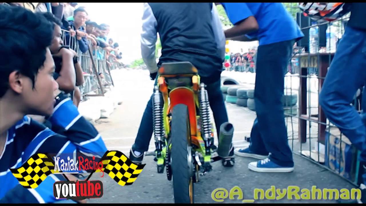 Drag Bike Motor Drag RXZ Ruly Pm Garmos Vs Topik Ompong Op27 YouTube