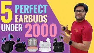 Top 5 True Wireless Earbuds Under 2000 in 2022 ⚡⚡ 5 Best TWS Under 2000 ⚡⚡