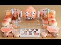 &quot;One Color Series Season 7&quot; Mixing &quot;PEACH&quot;Makeup,More Stuff &amp; PEACHSlime Into slime!