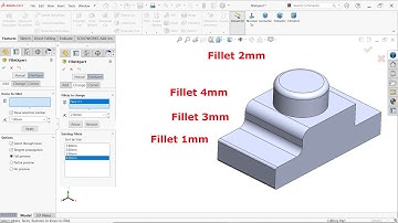 FilletXpert option in Solidworks
