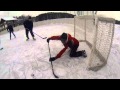 2014 01 01 играем в хоккей Омск GoPro