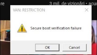 How to Fix VAN Secure boot verification failure
