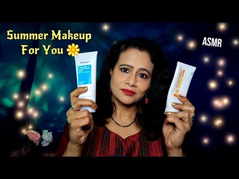 ASMR Doing Your Summer Makeup ☀️ Soft Personal Attention for Relaxing Sleep | Dearly ASMR