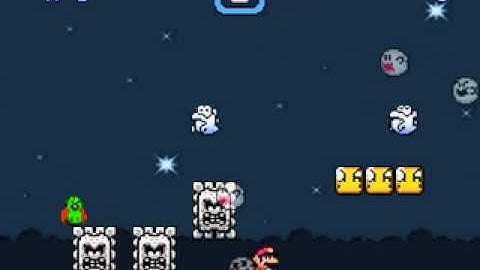 Super Mario Flash 2 Custom Level Bloopers - A Dream of Mario