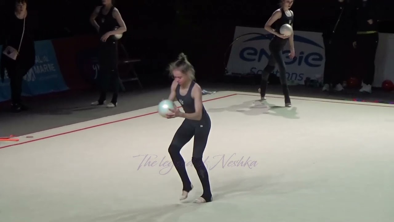 Taisiia ONOFRIICHUK (UKR) ball  - 2025 Thiais trainings