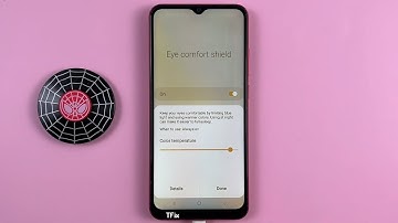 Reading mode, filter blue light on Samsung A03 Android 13