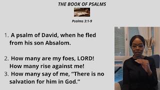 Bible Reading 📖 | Psalm 3:1–9 | The Book of Psalms 🤍