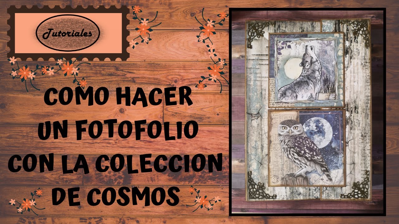 COMO HACER UN FOTOFOLIO CON LA COLECCION DE COSMOS