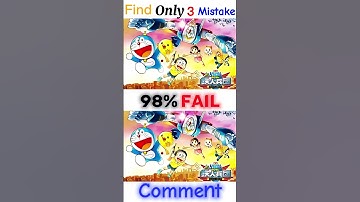 find 3 differences 🧠🤔||| #find #defrence #doreamongame #anime #doraemon #trending #shizuka #shorts