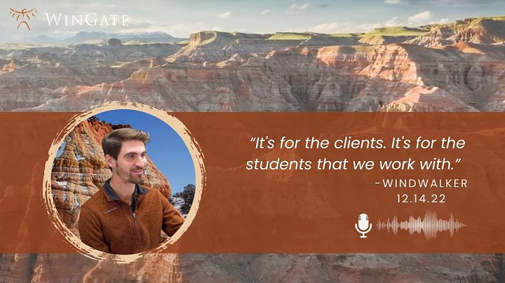 John Rosenbaum - Wingate Lead Guide
