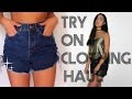 TRY ON CLOTHING HAUL // BooHoo | THERESATRENDS