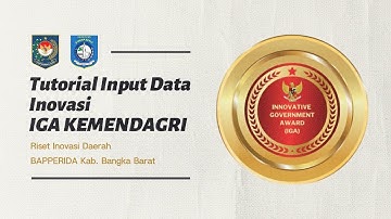 Tutorial Input Data Inovasi IGA Kemendagri