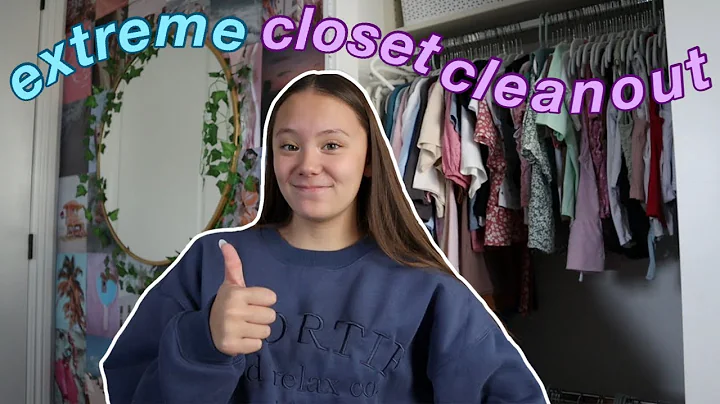 EXTREME CLOSET CLEANOUT 2022 (this was very much n...