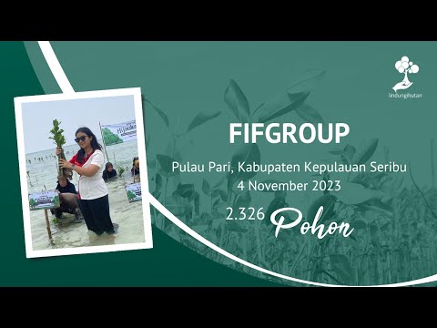 FIFGROUP Tanam 2.326 Mangrove di Pulau Pari, Kepulauan Seribu