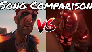 Stitcher Jim's Song Comparison (The Devils Roar VS The Roaring Flame) - Sea Of Thieves