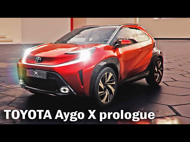 All new TOYOTA Aygo X prologue - Designed in Europe 