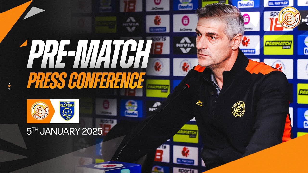 Punjab FC Pre-Match Press Conference | PFCvsKBFC | Panagiotis Dilmperis and Melroy Assisi