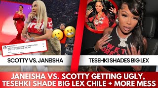 SCOTTY CALLS OUT JANEISHA.. AGAIN?! 🤦🏾‍♀️ TESEHKI SHADES BIG LEX + TESEHKI DUCKS FADE ON USA!?