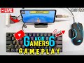 Akibgamer96 is live keyboard and mouse in mobile gameplay