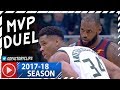 LeBron James vs Giannis Antetokounmpo MVP Duel Highlights (2017.10.20) Cavs vs Bucks - MUST SEE!
