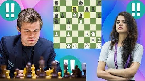 Super Magnus Carlsen vs Tania Sachdev 18