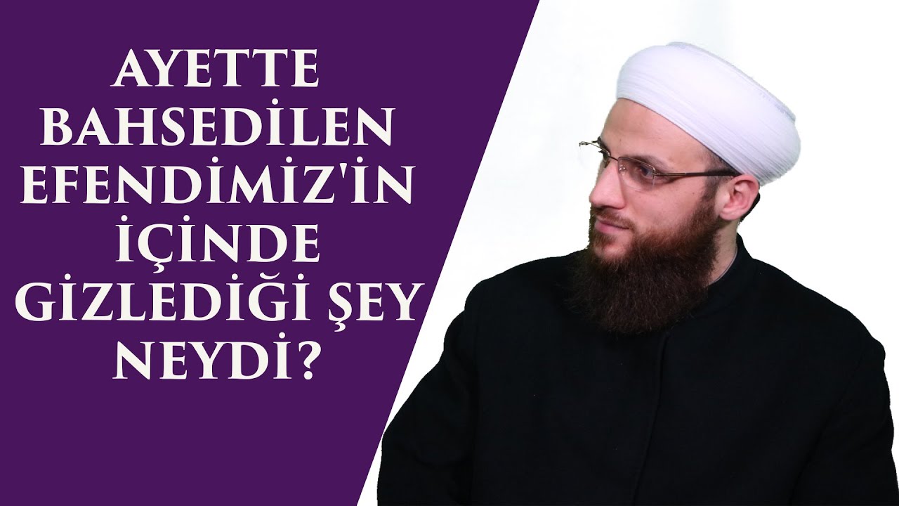 AHZAB SURESİ 37. AYET-İ KERİME'DE 