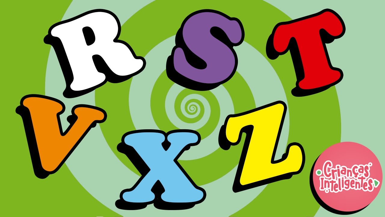 ALFABETO R S T V X Z - CRIANÇAS INTELIGENTES  WhatsApp 11 970676929
