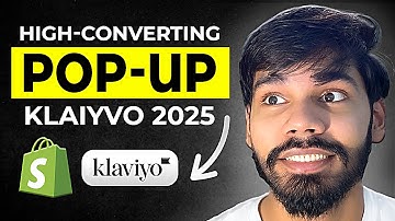 How To Create A High-Converting Pop-up in Klaviyo | 2025