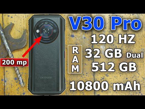 Видео: ТОПОВЫЙ ФЛАГМАН ЗАЩИЩЕННИКОВ - DOOGEE V30 Pro. МОЩНОЕ ЖЕЛЕЗО И КРУТОЙ ЗВУК - ВСЕ КАК МЫ ЛЮБИМ!