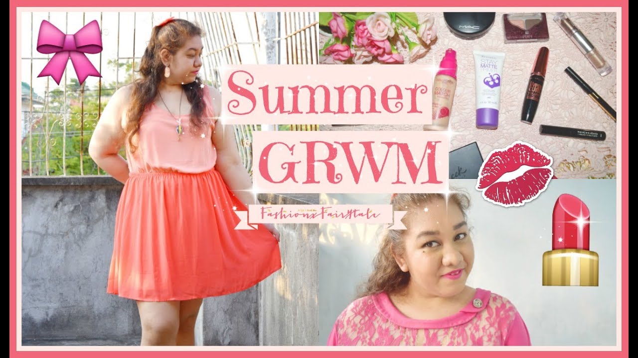 Get Ready With Me (Summer Edition) - Makeup, Hair & Outfit | fashionxfairytale