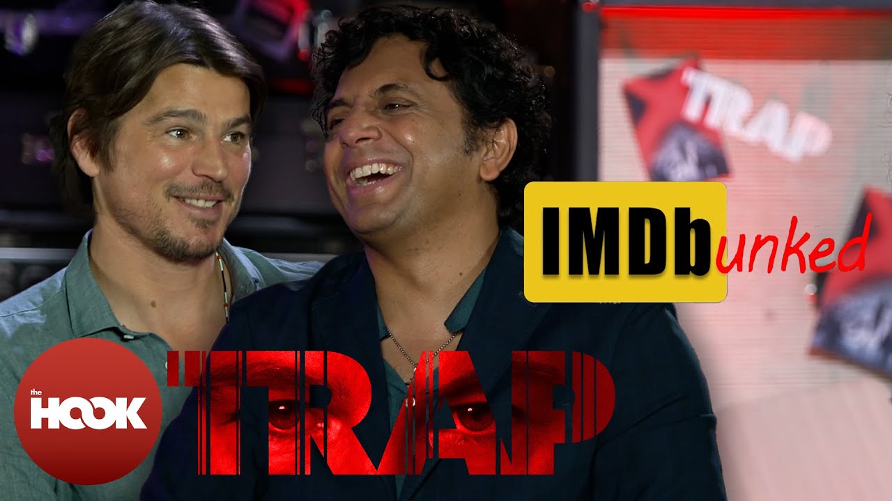 Josh Hartnett & M. Night Shyamalan On Kid Cudi, Fave Films & Learning Spanish | @TheHookOfficial