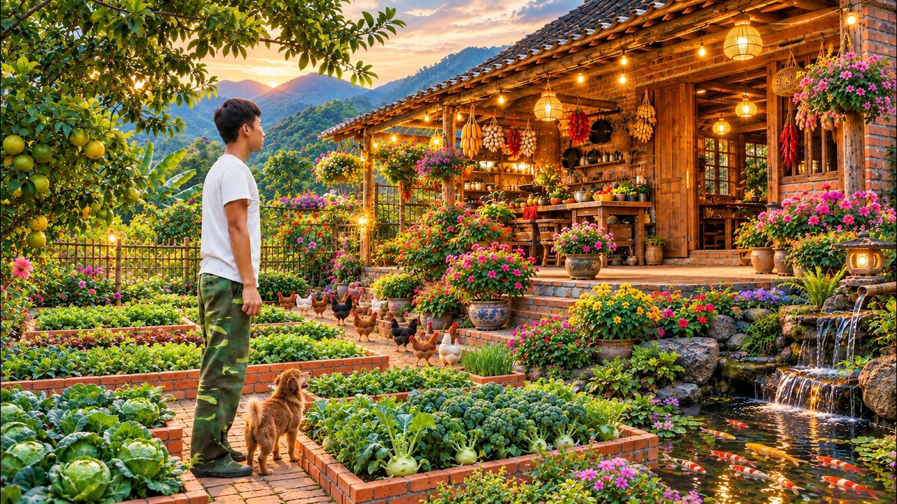 [FULL VIDEO] 60 Days: Rich CEO Left the City... and Built This Dream Farm in the Forest