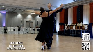 Basic Bronze International Ballroom Quickstep Routine by Ilya Golovanov & Anastasiia Kovalenko Wealth