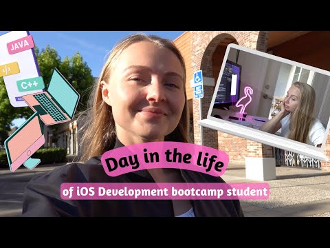 VLOG - iOS Development Bootcamp Student | Day in my life